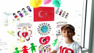 Çiğlili miniklerden videolu bayram kutlaması