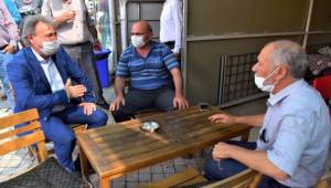 İduğ'dan esnaf ziyareti