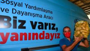 100 ton patates alındı