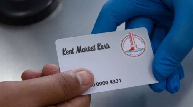 Kent Market Kart Sayesinde 328 Aileye Ulaşıldı