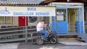 Buca'da engellilerin yolda kalma korkusu ortadan kalktı