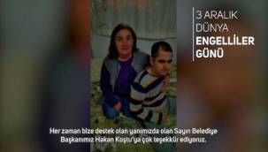 Bergama Belediyesi'nden 3 Aralık Dünya Engelliler Günü için farkındalık videosu