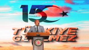 Urla'da 15 Temmuz Demokrasi Ve Milli Birlik Günü Anma Programı 