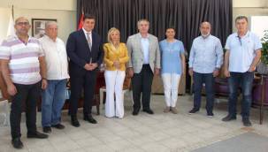 Cemil Tugay'dan İzmir Gazeteciler Cemiyeti'ne Ziyaret