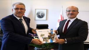 Rektör Budak, YÖK Başkanı Prof. Dr. Özvar'ı Makamında Ziyaret Etti