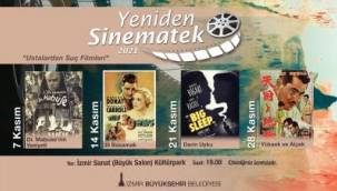 Yeniden Sinematek'te ustalardan suç filmleri