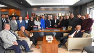 Başkan İduğ BATÜDER'i Ziyaret Etti