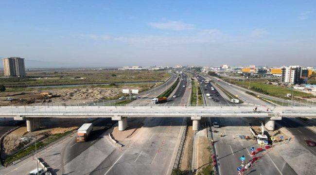 Çiğli Tramvay Hattı Viyadüğü Tamamlandı