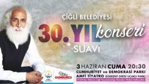 Çiğli Belediyesi'nde 30. Yıl Coşkusu