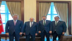 İzmir heyetinden Ankara ziyareti