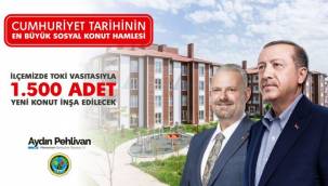 Menemen'e Konut Müjdesi