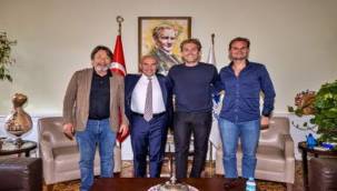 Başkan Soyer Göztepe Başkanı Ankersen'i ağırladı