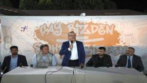 Sürekli, gençlik ve teşkilatla buluştu