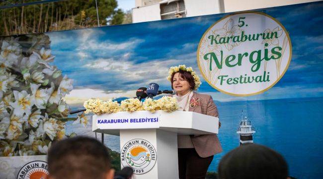 Binlerce İzmirli 5. Karaburun Nergis Festivali'nde Buluştu