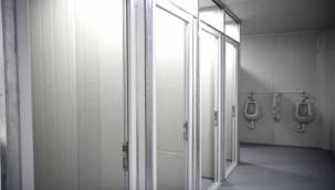 Bornova Şehir Stadı'nın soyunma odaları yenilendi