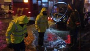 İZSU'nun yağmur mesaisi