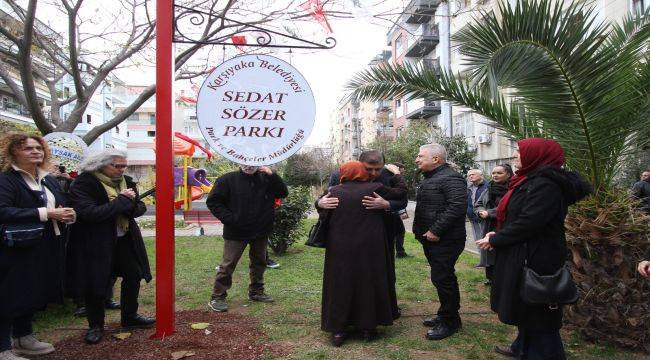 Karşıyaka Belediyesi'nden Sedat Sözer'e vefa