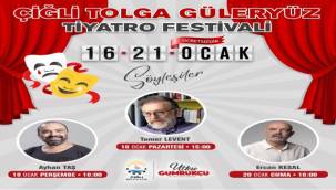 "Yaşama Sanatına Evet" temalı Çiğli Tolga Güleryüz Tiyatro Festivali başlıyor