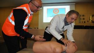 EGİAD ilk yardım için eğitim verdi