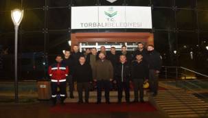 Torbalı'dan deprem bölgesine bir ekip daha