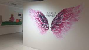 Egeli gençlerden hastalara moral verecek sanat projesi