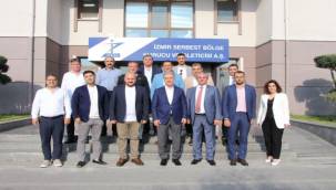 İZBAŞ'A BİR DESTEK DE MENEMEN TİCARET ODASI'NDAN