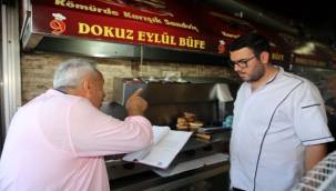 Konak Belediyesi'nden esnafa baca hizmeti