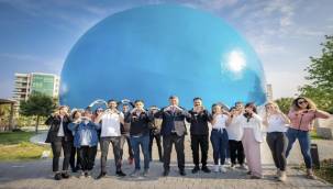 Ege'nin en büyüğü Karşıyaka Planetaryum'a 6 ayda 30 bin ziyaretçi 