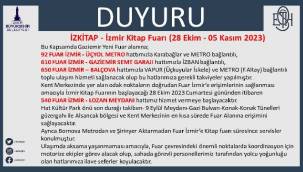 Kültürpark'tan Fuar İzmir'e Geçici Hat