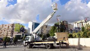 Bornova'ya 28 Metrelik Teleskopik Platform Aracı