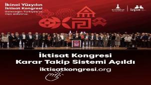İktisat Kongresi Takip Sistemi yayında