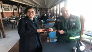 Konak Belediyesi Çalışanından Örnek Davranış