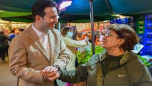 AK Partili Çiftçioğlu, Karşıyaka'yı karış karış geziyor