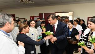 Başkan Cemil Tugay, meslektaşlarıyla buluştu