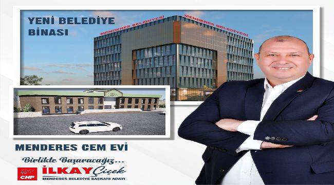 Çiçek'ten Yeni Belediye Binası ve Cem Evi Projesi