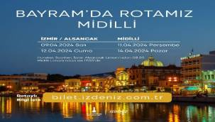 İZDENİZ'den Midilli Yolcularına Kapı Vizesi Kolaylığı