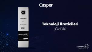 CASPER BRANDVERSE AWARDS'TE BRONZ ÖDÜLÜN SAHİBİ OLDU!