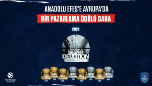 Anadolu Efes altı sezondur üst üste EuroLeague Devotion Pazarlama ödülü kazanıyor!