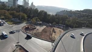 Büyükşehir'den otogar önüne estetik dokunuş