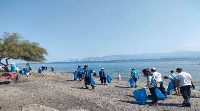 Çakalburnu Lagünü'nde çevre temizliği