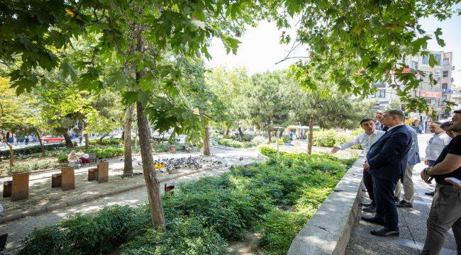 Şirinyer Beyazıt Aykut Parkı yenileniyor