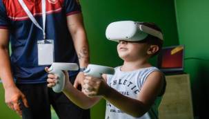 Alevler sanal, heyecan gerçek