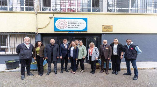 Başkan Mutlu'dan öğrencilere sürpriz ziyaret
