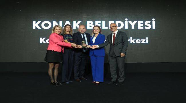 Konak'a, gururlandıran iş birliği ödülü