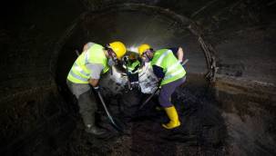 Ana kuşaklama hattında temizlik harekatı