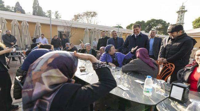 Başkan Tugay Göl Gazinosu'nda Beydağlı kadınlarla buluştu