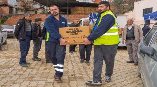 Büyükşehir'den afetzede arıcılara can suyu