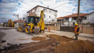 Sarnıç'ta içme suyu yatırımı hızla ilerliyor