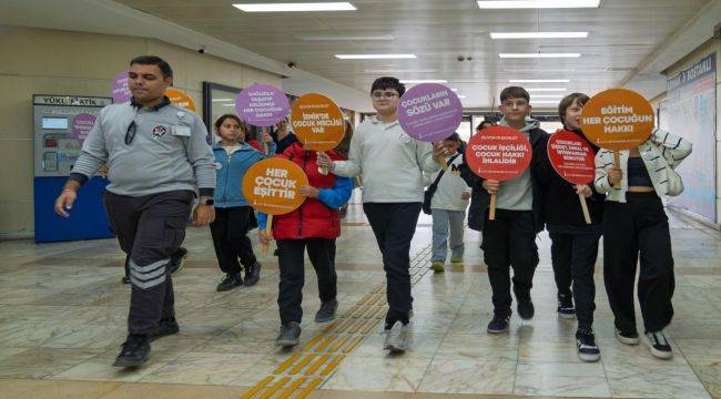 İzmir çocuğu merkeze koydu, Türkiye'ye örnek oldu