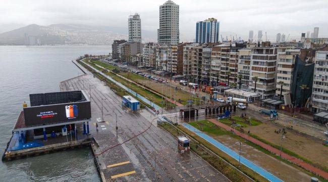 İzmir'de ocak yağışları 88 yılın ortalamasına fark attı